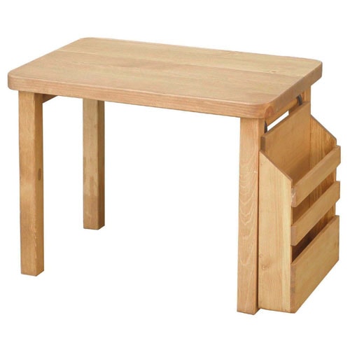 キッズデスク 幼児用 収納付 コンパクト T309 通販