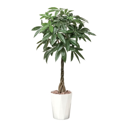 パキラ 観葉植物 造花 鉢植え プラント EE4508-150（商品番号：wee4508