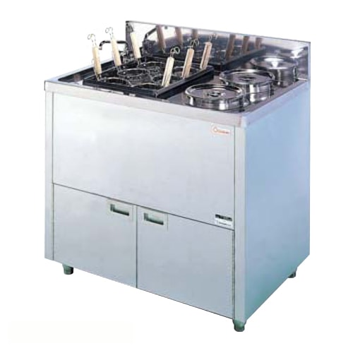 ゆで麺器 湯通タイプ 幅900×奥行600×高さ800mm 電気ゆで麺器 厨房機器