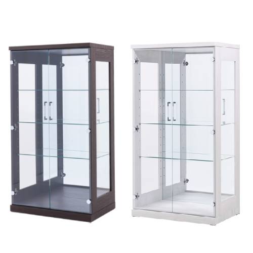 コレクションラック コーナー 食器棚 ガラスキャビネット ガラスケース