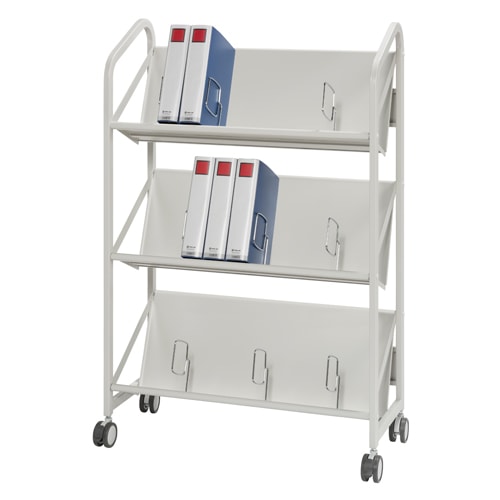 ファイルワゴン 3段 デスクワゴン キャスター ファイル収納 ワゴン