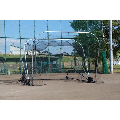 バッティングネット 集球ネット 少年 軟式用 全面集球型 ポリエチレン