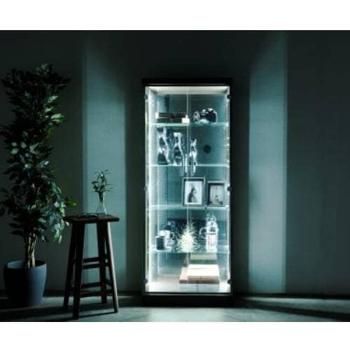 コレクションラック LEDライト 照明付き コレクションケース