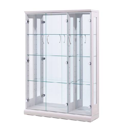 ガラスディスプレイケース 3段 ワイド コレクションケース TMG-G126