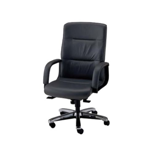 【オカムラ】2018年モデル 美品 エグゼクティブチェア ハイバック 肘付 革 VILLAGE エグゼクティブチェア オフィス家具・インテリア家具のLOOKIT(ルキット)