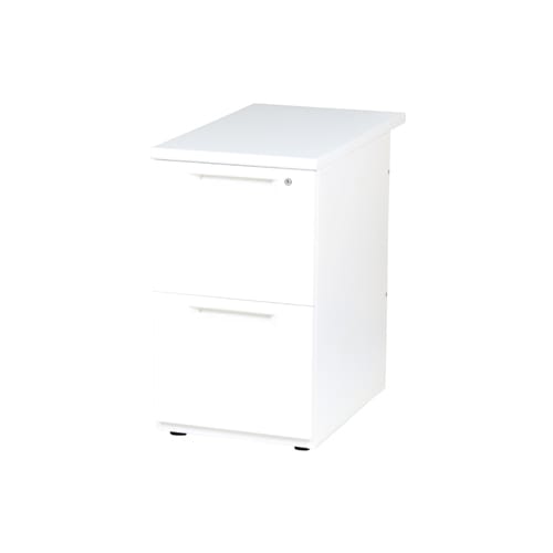 脇机 3段 ホワイト天板 ナチュラル天板 袖机 デスクワゴン デスク収納