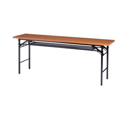 ⭐︎中古品　会議用テーブル　1800×450×700mm  事務機⭐︎ 折りたたみテーブル 共貼りエッジ 幅1800×奥行450mm 会議テーブル 脚