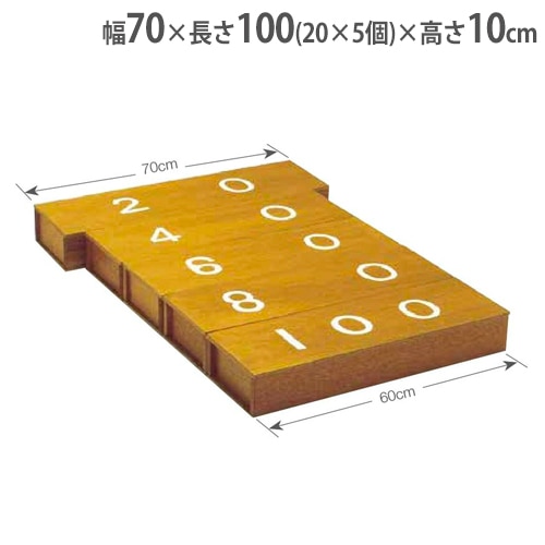 5箱距離調節器枠無 跳び箱用品 体育用品 跳び箱 距離調節器 5箱型枠無