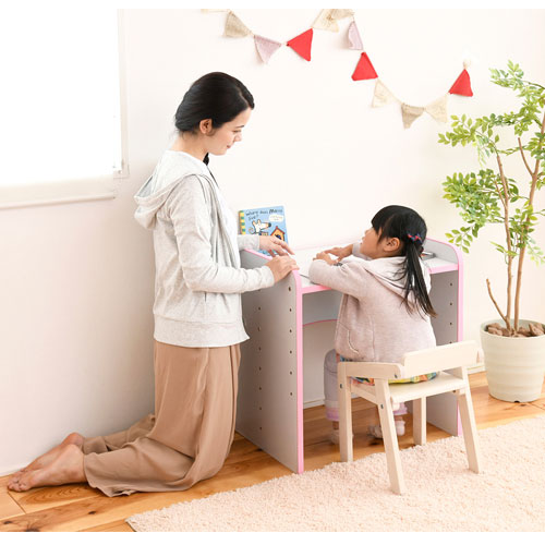 キッズ家具キッズテーブル幼児用机座卓キッズ机子供用机子供用テーブル子供用学習机 全店5%OFFクーポン配布中】多機能デスク 3WAY 子供用テーブル おもちゃ