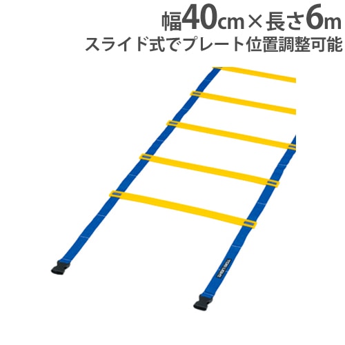 スピードラダー 長さ6m 幅40cm ラダートレーニング ラダー G1271（商品