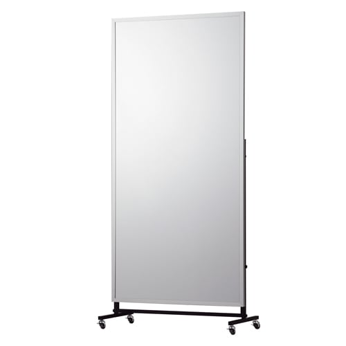 スタンドミラー 木製 姿見 全身 幅495×高さ1510mm P-121（商品番号：kp