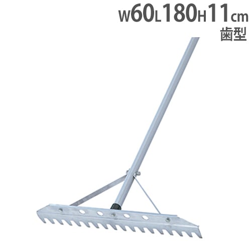 レーキ 幅60cm 木製レーキ 木製トンボ グランド用品 グランド整備