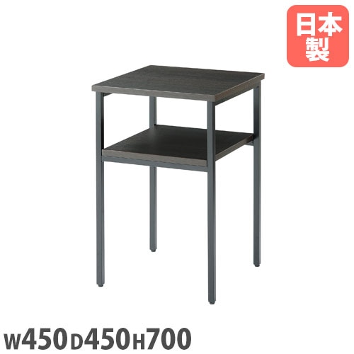 電話台 幅450×奥行450×高さ700mm 受付台 案内台 FAX台 TNN-4545（商品