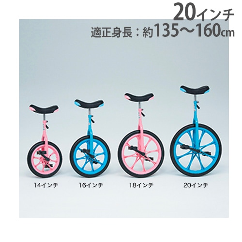 一輪車 20インチ 子供用 遊具 適正身長130～160cm S-9032-33（商品番号