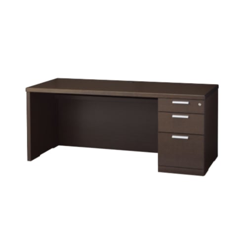 役員デスク 幅1800×奥行750mm エグゼクティブデスク 両袖机 役員用家具