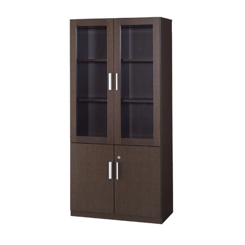 書棚 本棚 両開き収納 収納棚 収納ラック SVP-32BS