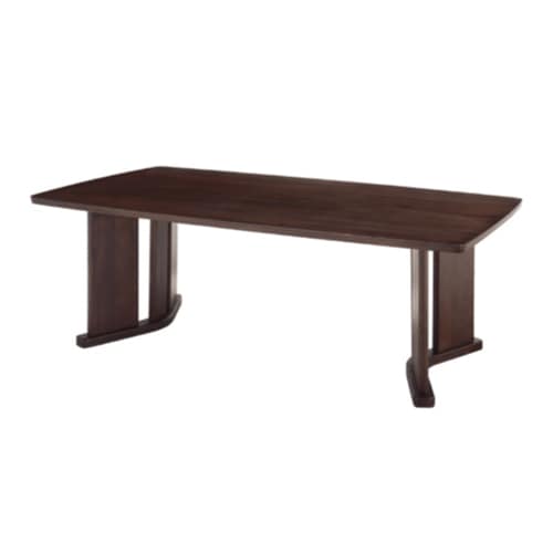 会議テーブル 舟型 W2100mm 役員家具 ミーティングテーブル SVT-2112BT