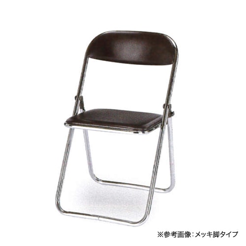 折りたたみ式L字型机　パイプ椅子　2脚 パイプ椅子 塗装脚タイプ スライド式折りたたみイス 折り畳みチェア