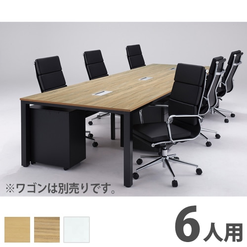 フリーアドレスデスクセット 6人用 チェアセット 幅3600×奥行1200mm DRT-SC