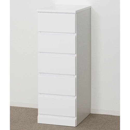 チェスト スリム 引き出し付き 収納家具 収納ケース スタイリッシュ