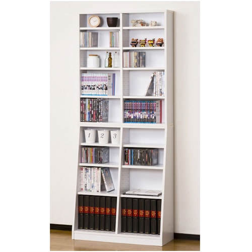 本棚 書棚 漫画 コミック 収納 収納棚 壁面収納 文庫本 CD収納 DVD収納