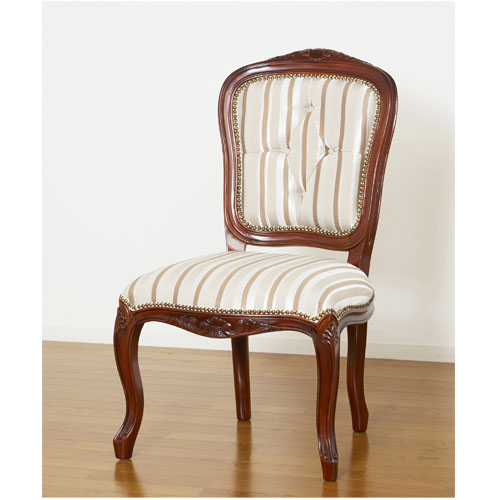 ダイニングチェア 肘なし 高級 優雅 椅子 チェア 上品 天然木