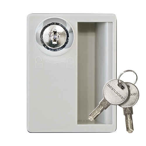 シリンダー錠 WECC プラスチックロッカー 専用オプション ウェック プラロッカー 19-C