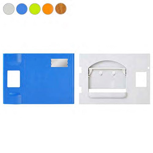 扉&扉裏パーツ WECC プラスチックロッカー 専用オプション ウェック プラロッカー A390E-1