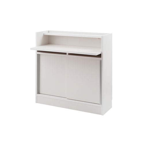 カウンター下収納 幅90cm デスクタイプ コンセント付き キッチン