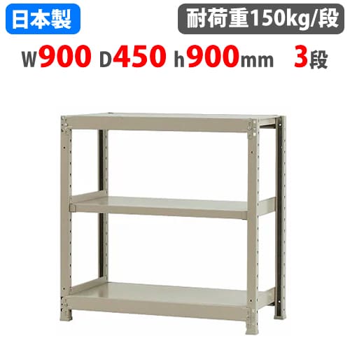 スチールラック幅90cm5段 幅約90cm×奥行46cm×高さ183cm1900 スチール