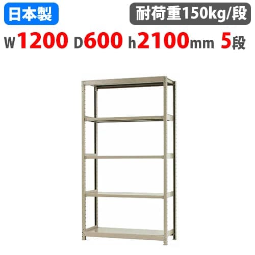スチールラック 幅120×奥行60×高さ75cm 3段 300kg/段 ボード棚 BOARD