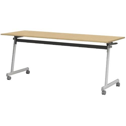 フォールディングテーブル 会議用テーブル 幅1500×奥行450×高さ720mm