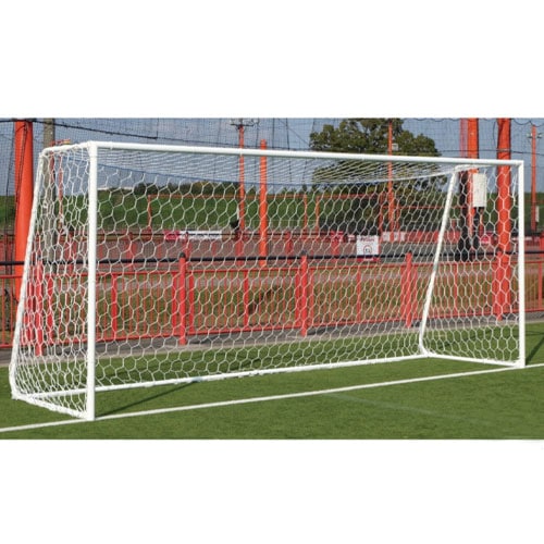 法人限定】サッカーゴール 六角ネットセット 少年用 アルミ製 ネット付