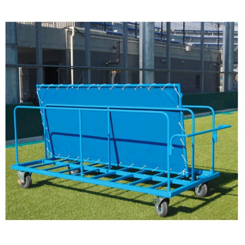 フェンス運搬台車 荷車 幅125×高さ123×奥行270cm S-4959（商品番号：ls