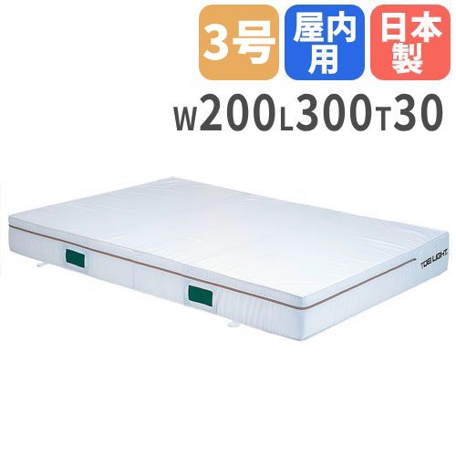 エバーマット 幅200×長さ300×厚さ30cm 体操・走高跳兼用 G2012（商品