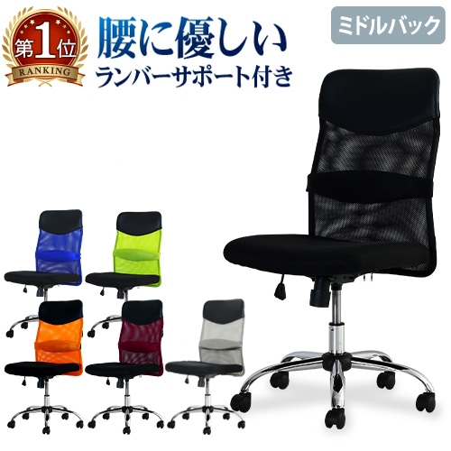 メッシュチェア ロッキング ミドルバック SSP-M（商品番号：nf-ssp-m