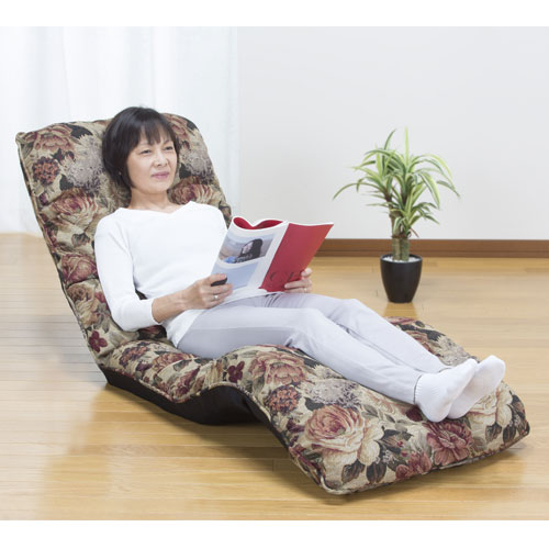 座椅子 ハイバック リクライニング SPSH-44514（商品番号：19-spsh