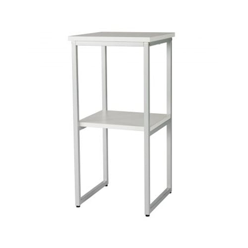 電話台 幅300×奥行300×高さ700mm クロムメッキ テレフォンスタンド