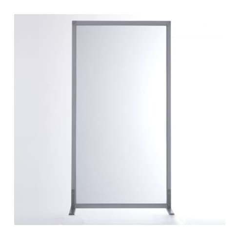 パーテーション 半透明パネル 幅816×高さ1541mm アジャスター仕様 RFSCR-FRSAJ