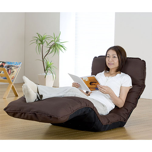 座椅子 ハイバック リクライニング SPSH-44514-F（商品番号：19