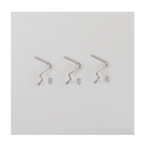 パネルフック 3個入り 有孔パネル用フック TEY-LHK3