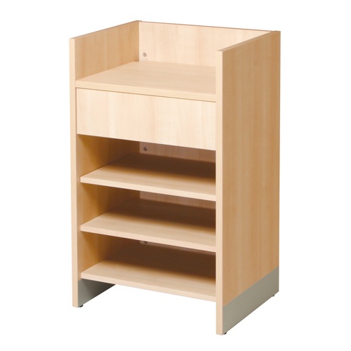 抗ウイルス レジカウンター レジ台 幅600×奥行500×高さ1000mm VHCT