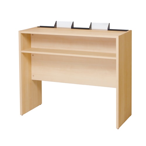 抗ウイルス 記載台 記入台 幅1200×奥行500×高さ1005mm ハイタイプ VKD-1250H