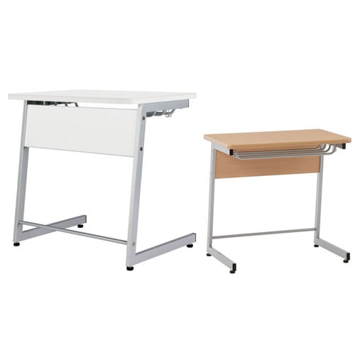 学校机 学習机 学校 机 幅750×奥行500mm RFJD-7570（商品番号：68-rfjd