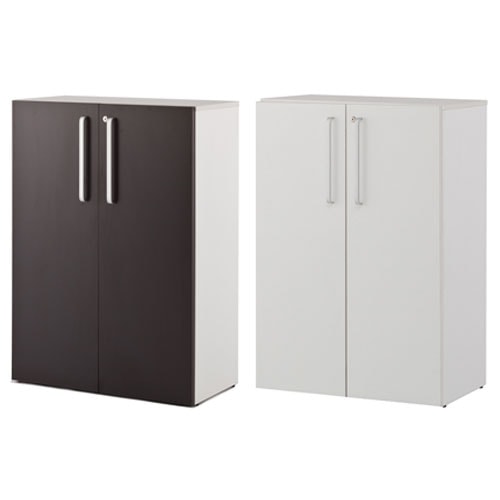 書庫 3段 両開き書庫 本棚 SHWLS2-LD