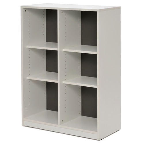 書庫 2列3段 オープン書庫 本棚 SHWKS3-23WGY2