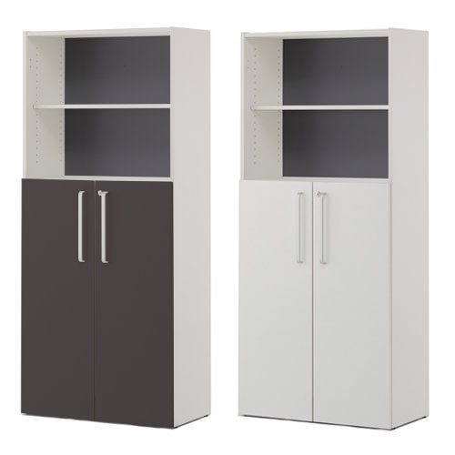 書庫 5段 両開き書庫 オープン書庫 SHWHS3-LD