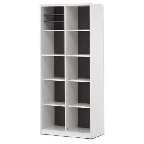 書庫 2列5段 オープン書庫 本棚 SHWKS3-25WGY2