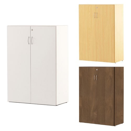 書庫 3段 両開き書庫 本棚 幅820×奥行424×高さ1141mm RFLS-HFD