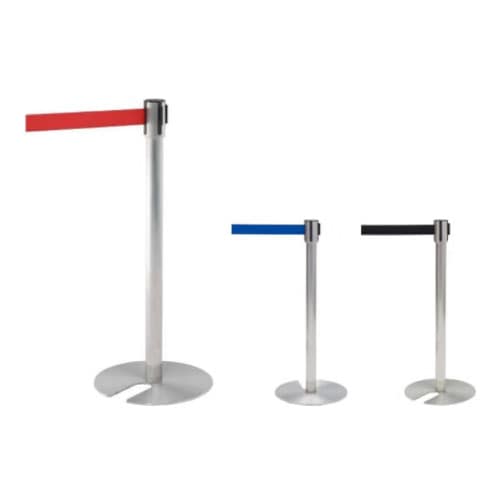 ベルトパーテーション ベルトパーティション 長さ1.6m 黒 赤 青 スタッキング RFPP-ST2